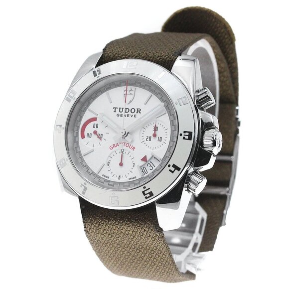 TUDOR Grand Tour Chrono 20350 Date white Dial Automatic Men's Watch_842493 - Picture 2 of 11